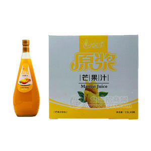 恒愛 原漿芒果汁 1.5Lx6瓶 果汁飲料