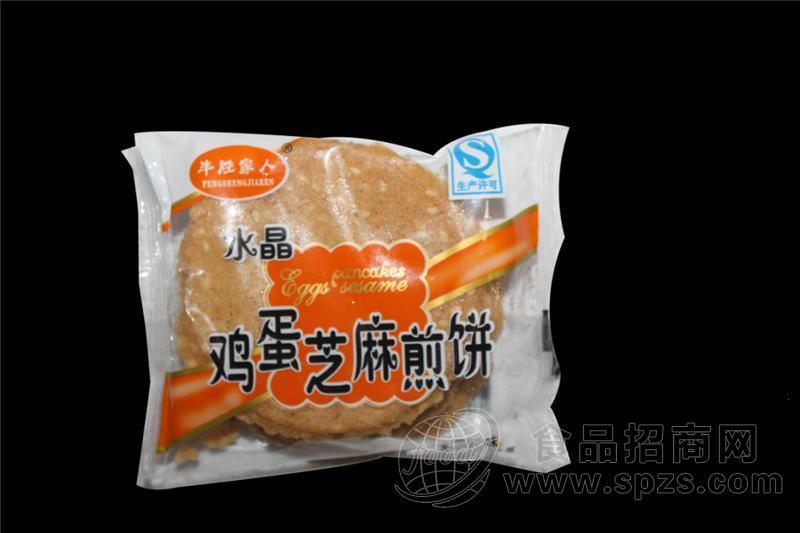 鸡蛋芝麻煎饼