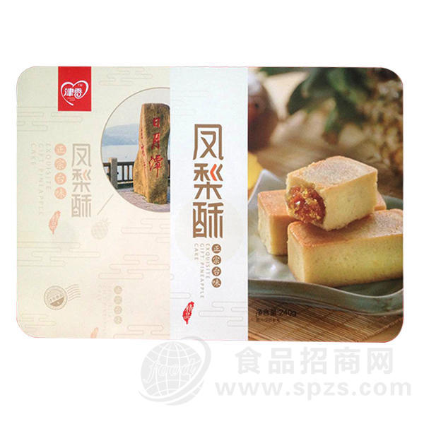 津香 凤梨酥 糕点 240g