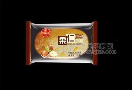 果仁紅豆芝麻蛋糕