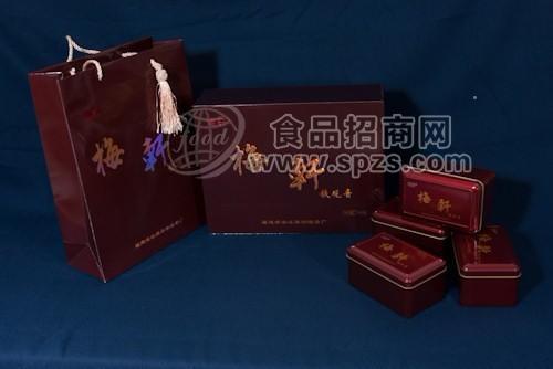 梅軒名茶復古褐鐵盒禮盒