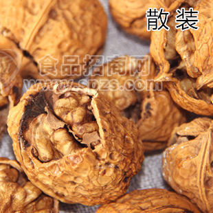 核桃 厂家直销 干果炒货  纸皮核桃休闲零食