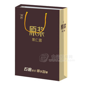 新六仁 原浆果仁露手提袋