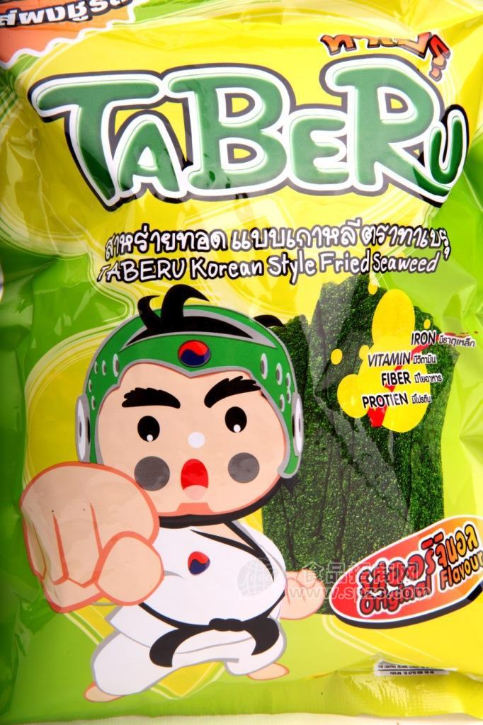 泰国进口食品 TABERU（塔布鲁）韩式海苔 原味