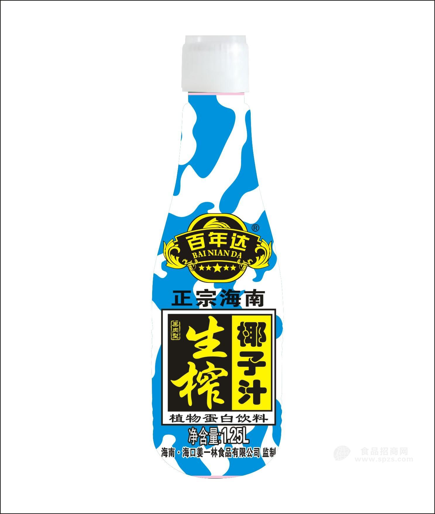 百年達(dá)生榨椰子汁500ML