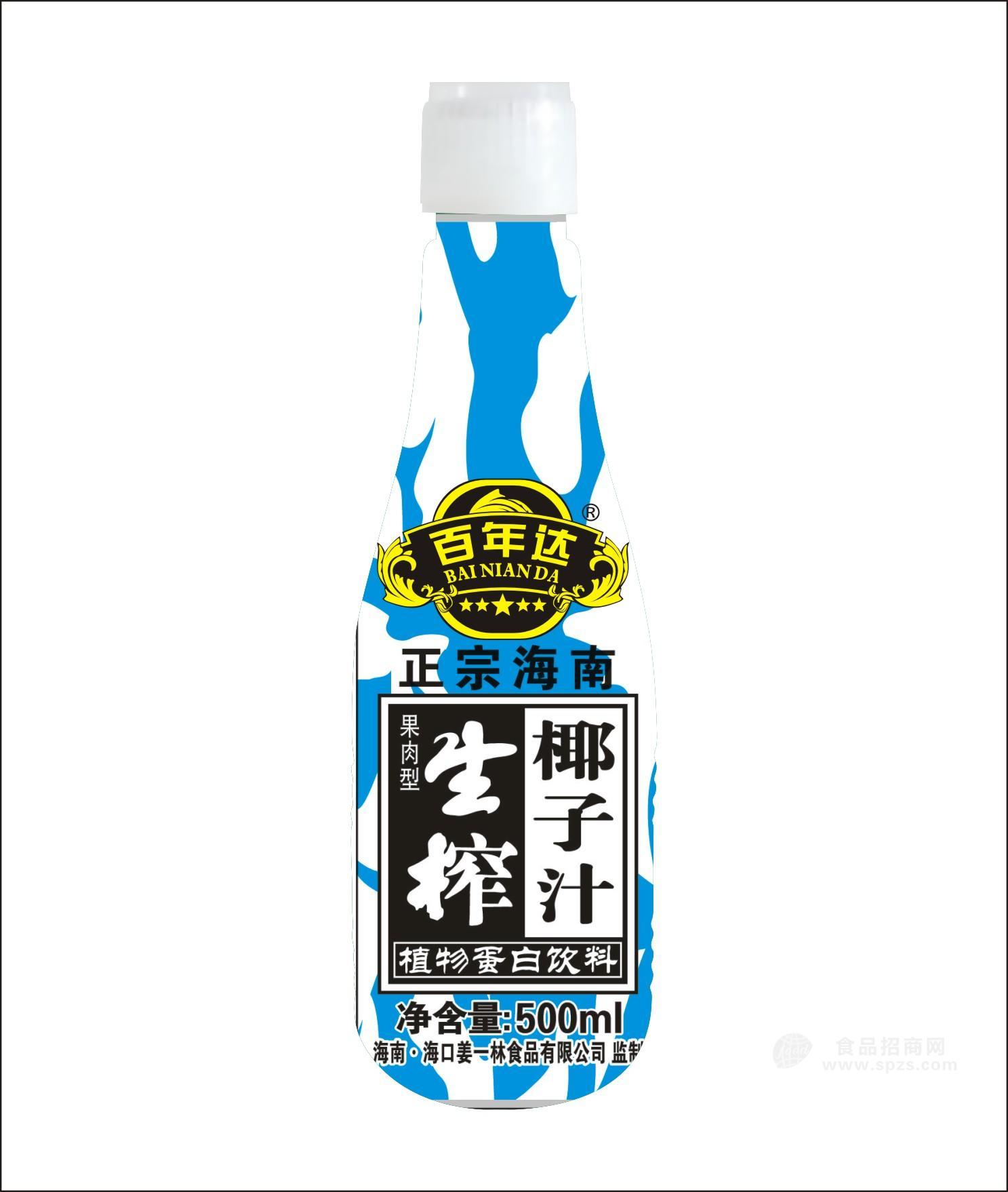 百年达生榨椰汁1.25L