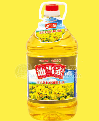 油当家压榨菜籽食用油