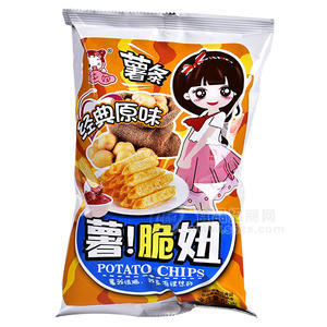 華妞薯?xiàng)l經(jīng)典原味65克