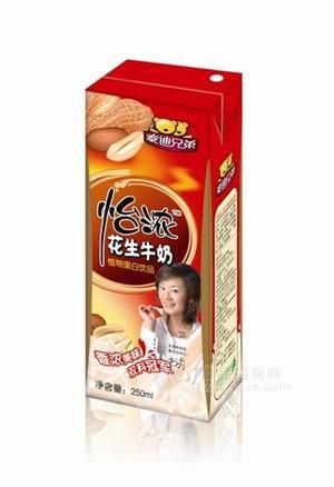 怡浓花生牛奶