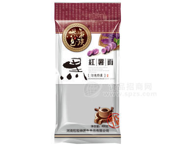 黑色家族黑红薯面400克