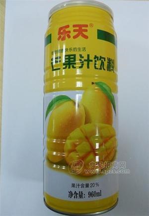 乐天20%芒果汁