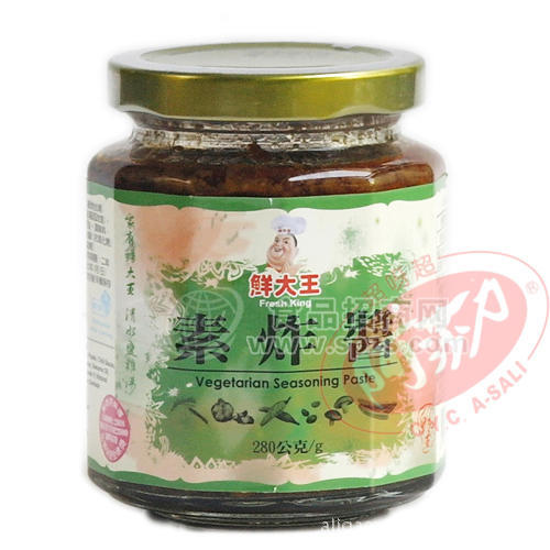 供應(yīng)臺灣原裝進(jìn)口 調(diào)味品 鮮大王素炸醬 罐裝 280g