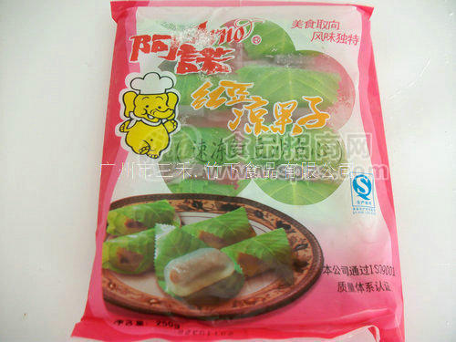 阿诺红豆凉果子