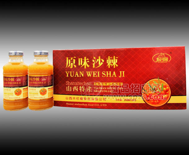 ·原味沙棘368mlx15瓶 