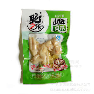 湖南口味凤爪 脆之乐系列山椒凤爪70g 70g*70