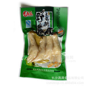 湖南特色食品 滿派野山椒土雞排爪 100g*60