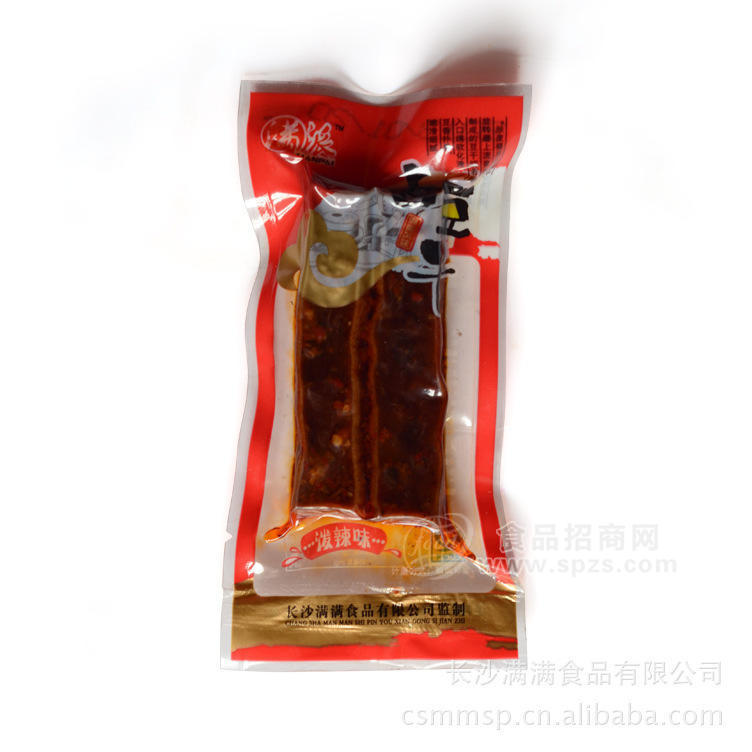 供應(yīng)滿派-鹵豆干潑辣味-稱重計(jì)量 批發(fā)2500g*2