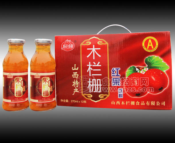 ·红果饮料270mlx12瓶 