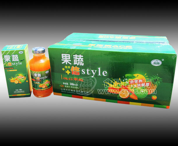 ·混合果蔬汁368mlx15 