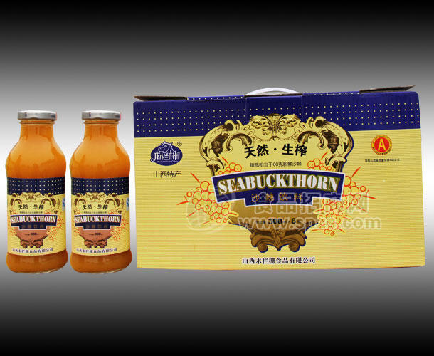 ·沙棘饮料300mlx8瓶 