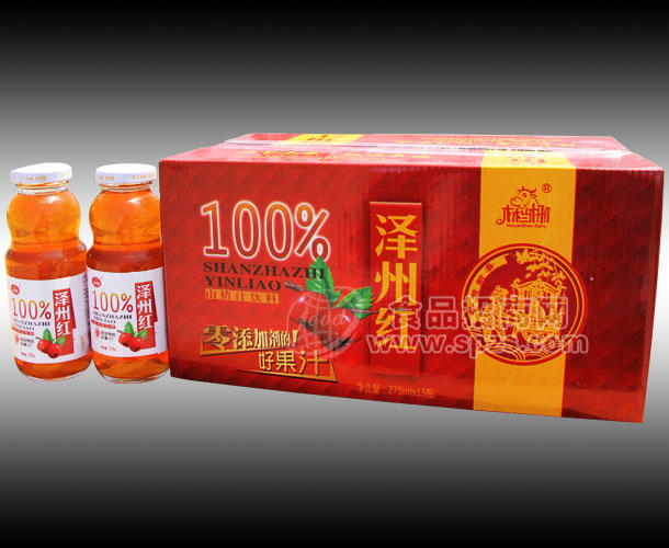 ·山楂汁饮料275mlx15 