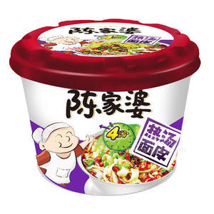 陈家婆 酸辣热汤面皮方便食品112g