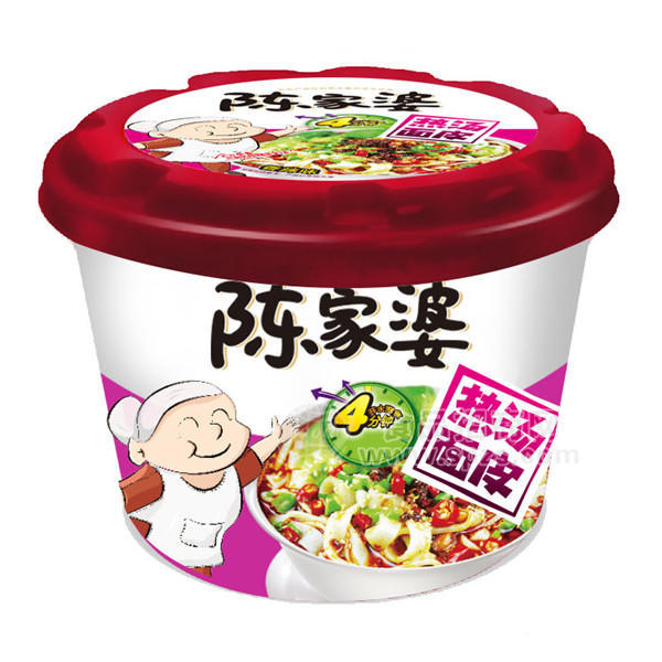 陳家婆 香辣熱湯面皮方便食品108g