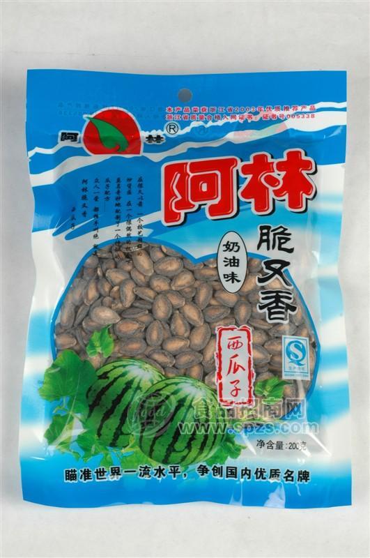 西瓜子-200克奶油味中?！?0包每箱