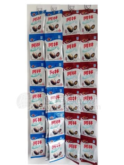 西瓜子-奶油味、酸奶味中粒6连包（1元2包、8g、铝膜装）—300包每箱