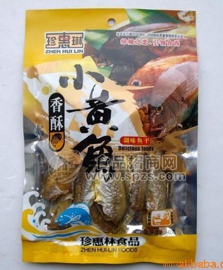 供應(yīng)北海精品 魚(yú)干魚(yú)絲 42g香酥小黃魚(yú)