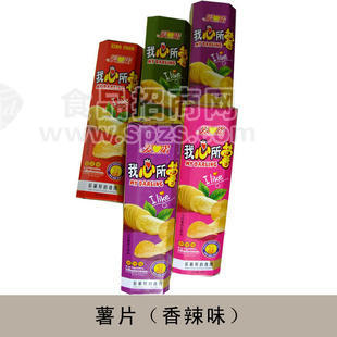 薯片 盒装香辣味