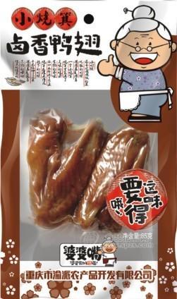 卤香鸭翅85G