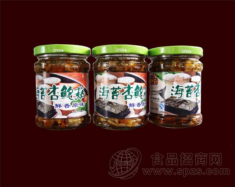 海苔杏鲍菇鲜香原味175克