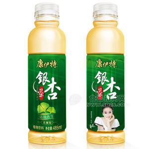 康伊特 銀杏茶植物飲料（無糖型）485ml