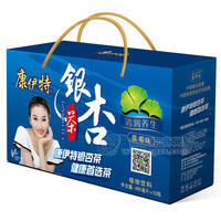 康伊特 银杏茶植物饮料（蓝莓味）485mlx12瓶