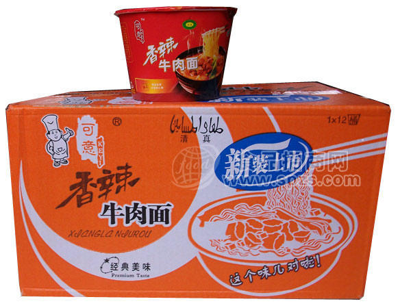 香辣牛肉面