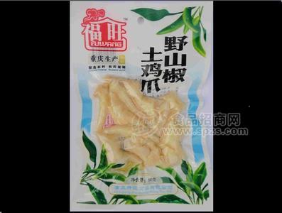 野山椒土鸡爪90克