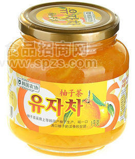 供应韩国进口农协蜂蜜柚子茶1kg 泡沫包装