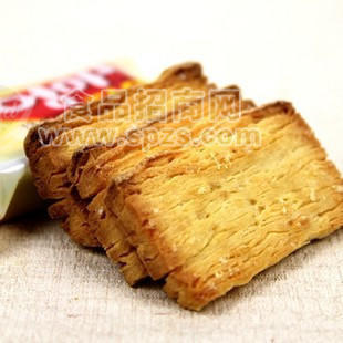 供应韩国进口 乐天妈咪手派 妈妈手派饼干127g*16盒/箱