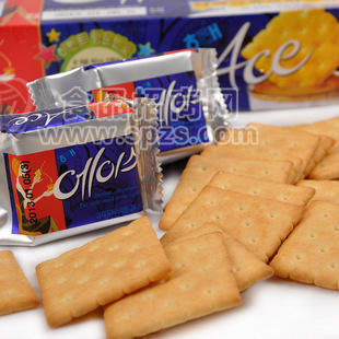 供应6412韩国进口食品批发 海太ACE 原味饼干咸味低脂218g*12盒/箱