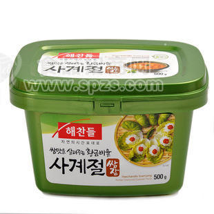 供应韩国酱批发 好餐得包饭酱500g*20盒/箱