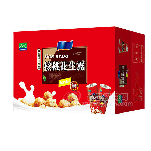 ·天硕 核桃花生露 