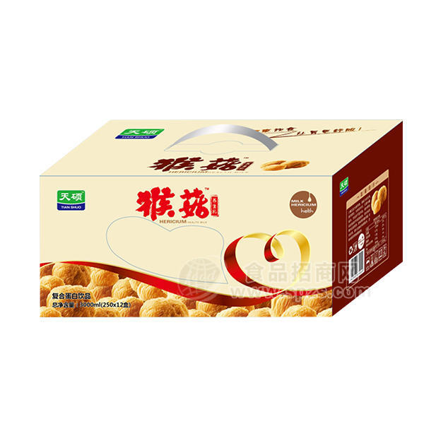 ·猴菇  复合蛋白饮品250x12盒 