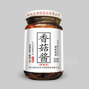 川老媽香菇醬醬腌菜牛肉味200g