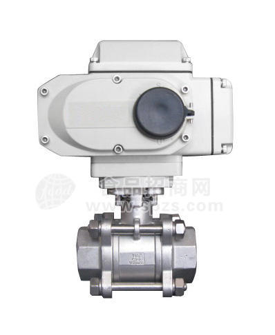 电动三片式调节阀