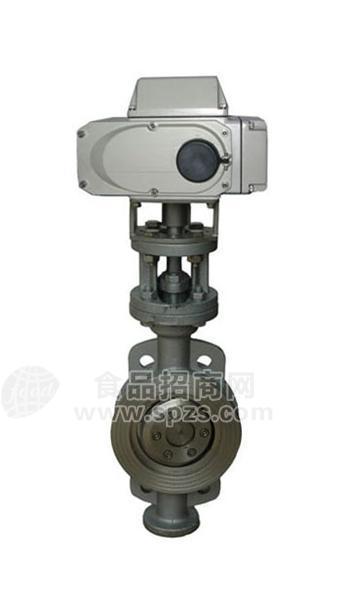 电动硬密封调节蝶阀