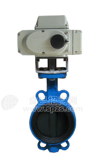 电动尼龙覆层蝶阀