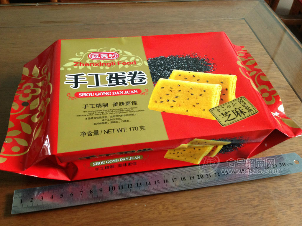 供应芝麻手工蛋卷凤凰卷 170克/包