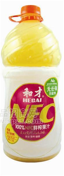 鲜榨果汁酸果2580ml