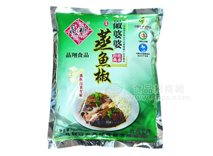 徽婆婆蒸魚(yú)椒1000g